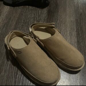 UGG Classic Tan Slip-On Shoes